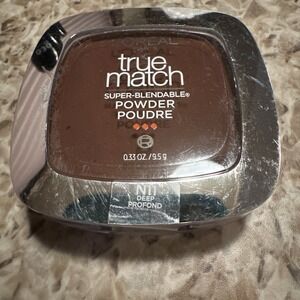 L'Oreal True Match Super-Blendable Powder 0.33 oz N11 Deep Profond